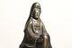 A Fine Japanese Signed Bronze Figure Of Kannon Meiji Okimono Japan