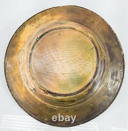 Antique Chinese or Japanese Fine Peking Beijing Enamel Peachbloom Plate Signed