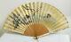Antique Fine Chinese Japanese Painted Fan Lacquered Ducks Box Signed As Is Repai