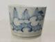 Antique Fine Japanese Chinese Underglaze Blue And White Cup Dish Bowl Clouds