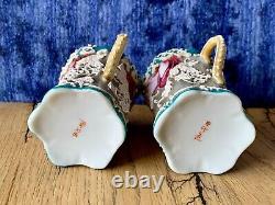 Antique Meiji Period Japanese Signed Tashiro Fine Porcelain Tea Cups
