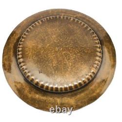 Bronze Plate OBON TRAY Signed by SHOBIDO with BOX Japanese Vintage Old FINE ART