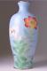 Cloisonne Vase Lily Flower 9.6 Inch Japanese Antique Fine Art By Ando Jubei