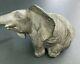 Fine 19th Century Japanese Meiji Period Bronze Baby Bull Elephant Okimono