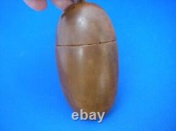 Fine Antique JAPANESE Wood INRO withCord-Smooth and Plain-NR