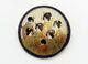 Fine Antique Meiji Japanese Satsuma Porcelain Brooch