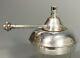 Fine Japan Japanese Silver Lamp With Turn Wick Mechanism Ca. Mid 20th Century