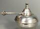 Fine Japan Japanese Silver Lamp With Turn Wick Mechanism Ca. Mid 20th Century