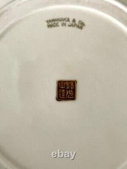 Fine Japanese Ceramic Plate by Kinkozan for Yamanaka & Co