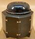 Fine Japanese Meiji Shibuich & Silver Incense Burner Koro Signed