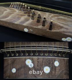 Fine Koto harp Japanese string instrument 1900s music hand craft