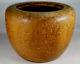 Fine Rare Japan Japanese Meiji Exotic Wood Carved Bowl With Copper Inlay