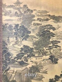 Hanging Scroll Hanshan Temple Chinese Painting Ancient Art? S Fine