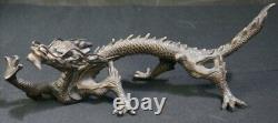 Japan bronze dragon sculpture Ryu 1970 lost wax fine art craft