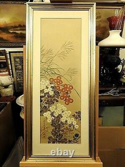 Japanese Block Print Chrysanthemums Sakai Hoitsu Museum of Fine Arts Boston