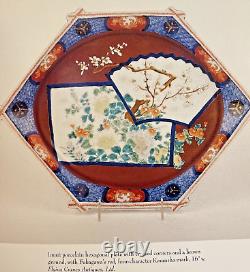 Japanese Edo Karansha Charger With Fine Decorations, Signed