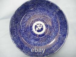 Japanese Kakejiku Old Imari Fine Dust Arabesque Crest Antique Plate 64