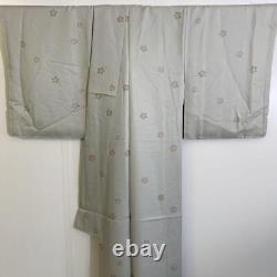 Japanese Kimono Fine Pattern Pure Silk Vintage Antique Japan 321