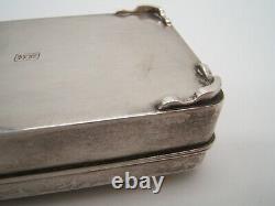 Japanese Meiji Silver & Gold Box Fine Quality