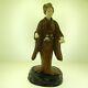 Meiji Period Fine Japanese Exotic Wood Okimono Geisha Best Offer