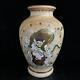 Raijin Thunder God Satsuma Ware Vase 12.4 Inch Antique Old Fine Art Japanese