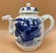 Rare Japanese Meiji Hirado Porcelain Teapot With Dragon & Fine Decor