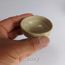 SAKE CUP OCHOKO 17TH CENTURY Old SETO Ware Antique EDO Period Fine Art Japanese