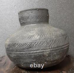 SUE Pottery Vase 12TH CENTURY Old SUEKI Japanese Antique HEIAN Period Fine Art