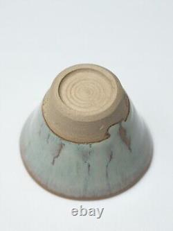Takatori Mottled Glaze Sake Cup? Fine Japanese Pottery