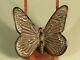 Very Fine Japan Japanese Bronze Figure Of A Butterfly Decoration Ca. 20th C