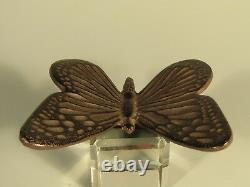 Very Fine Japan Japanese Bronze Figure of a Butterfly Decoration ca. 20th c