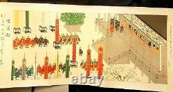 Vintage 1928 Fine Art Scroll Yamaguchi Hoshun 15-Foot Print 7 Images Rare Print