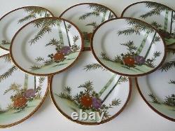 Vintage Kutani Japanese Fine Porcelain Dinner Set Service For 8 59 Pieces