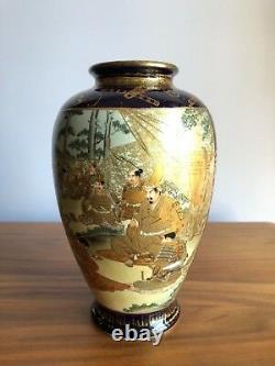 Belles Japonaises Satsuma Vase Warriors Et Nobles Femmes Antiques