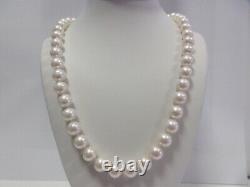 Collier De Perles D'or Anciennes Perles De Mer Du Sud Japonais 14k 18 Juin Vintage N420