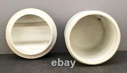 Fin Japonais Meiji Porcelaine Jar Barrel En Forme, Signé