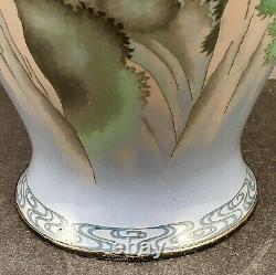 Fine Meiji Cloisonne Vase Japonais Par Hayashi Tonigoro