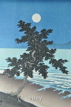 Fine Old Japan Japonais Woodblock Wood Block Print Scholar Art