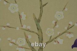 Japanése Painting Hanging Scroll Photo De Fleur De Pivoine Japon Fine Vintage Art U71