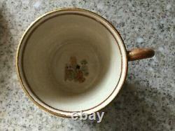 Japanese Satsuma Cup And Saucer 1880 Fine Quality, En Bon État, Sign