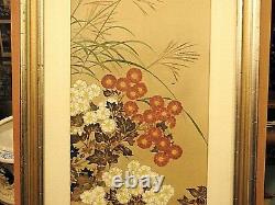 Japonais Block Print Chrysanthemums Sakai Hoitsu Museum Of Fine Arts Boston