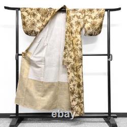 Kimono en soie Meisen avec motif floral japonais 024W