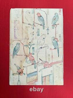 Kunikazu Oiseaux Importés1850 Imprimés Japonais Ukiyo-e