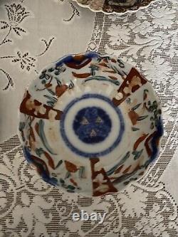 Lot de porcelaine chinoise et japonaise vintage Imari antique. 10 pièces.