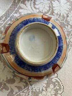 Lot de porcelaine chinoise et japonaise vintage Imari antique. 10 pièces.