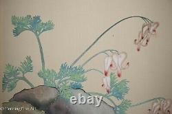 Magnifique Paysage Flora Vintage/antique Japonais, Fine 2 De 3