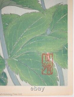 Magnifique Paysage Flora Vintage/antique Japonais, Fine 3 De 3