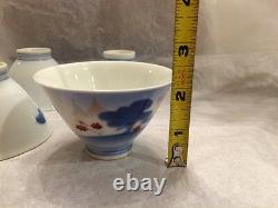 Marqué Fukagawa Fine China Japanese Tea Pot & Cup Set