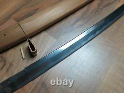 Nice Fine Muromachi Long Wakizashi Épée Antique Samurai Japonais Koshirae Saya