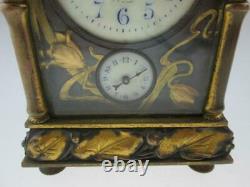 Rare Antique Fine 19ème Siècle Français Horloge Japonaise De Chariot